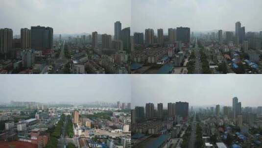 合集安徽滁州城市风光航拍高清在线视频素材下载