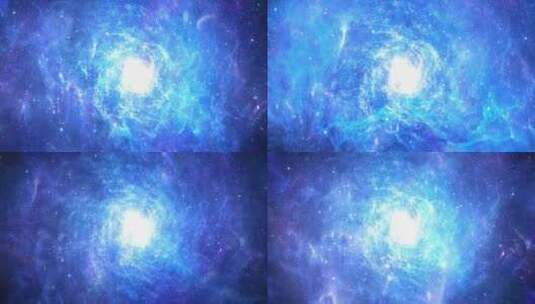 8K唯美粒子星云宇宙星空大屏舞台背景高清在线视频素材下载