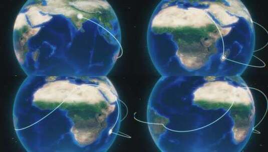 地球  网络 科技感地球高清在线视频素材下载