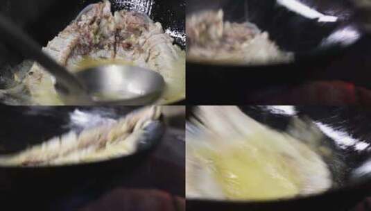 油煎鱼 烹饪鱼高清在线视频素材下载