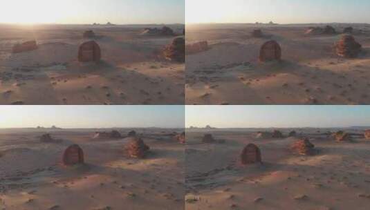 【DJI4K】隔壁沙漠航拍高清在线视频素材下载