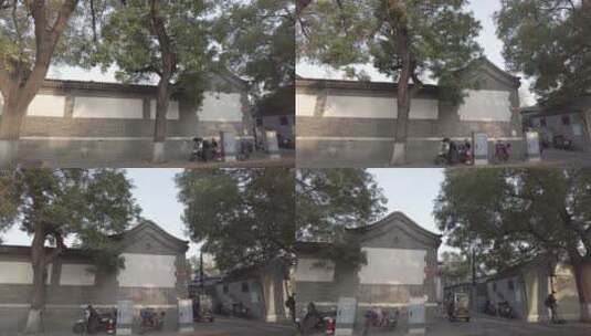 北京故宫四合院游玩4K实拍镜头高清在线视频素材下载