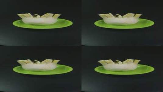 调味品茴香球茎高清在线视频素材下载
