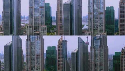 陆家嘴上海银行大厦高清在线视频素材下载