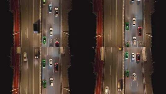 俯拍广州猎德大桥高清在线视频素材下载