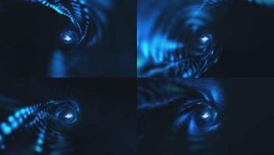 宇宙银河星云时空隧道穿梭高清在线视频素材下载