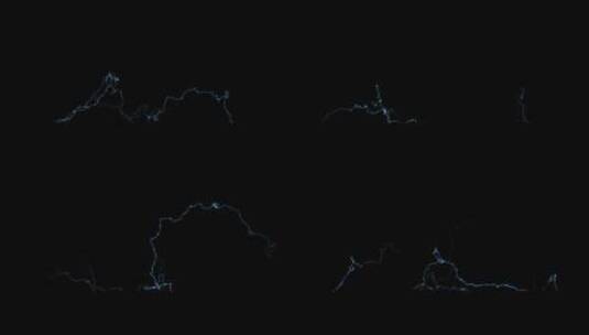 雷电特效素材高清在线视频素材下载