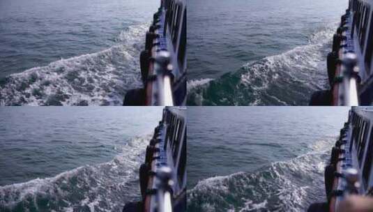 实拍威海城市海水海洋实景视频高清在线视频素材下载