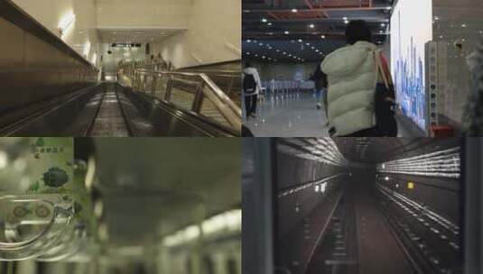 北京地铁全貌高清在线视频素材下载
