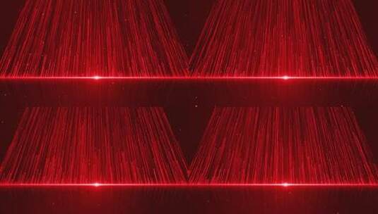 4K红色光线粒子上升高清在线视频素材下载