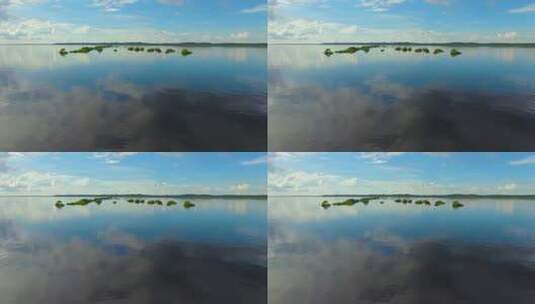唯美湖面自然风景高清在线视频素材下载