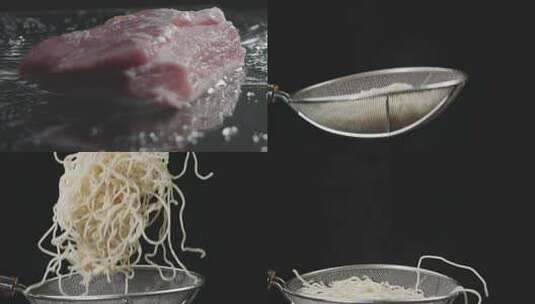 美食升格镜头高清在线视频素材下载