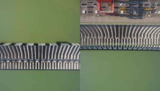 世界上最大的水利枢纽建筑之一 三峡大坝高清在线视频素材下载