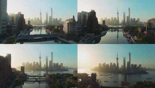 早上的上海高清在线视频素材下载