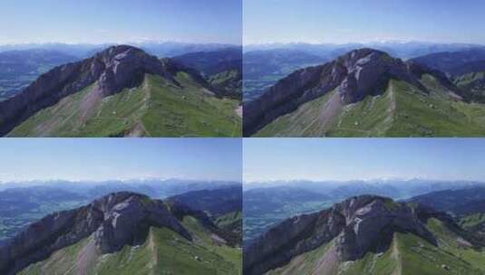 山阿尔卑斯山风景高清在线视频素材下载