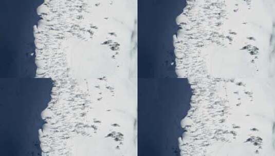 冬天雪山高清在线视频素材下载