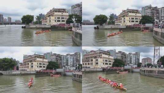 中国广东省广州市荔湾区荔湾湖招景高清在线视频素材下载