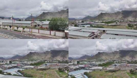 拉萨航拍空镜高清在线视频素材下载