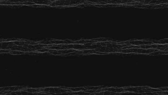 波浪粒子表面背景抽象技术科学网络空间概念高清在线视频素材下载