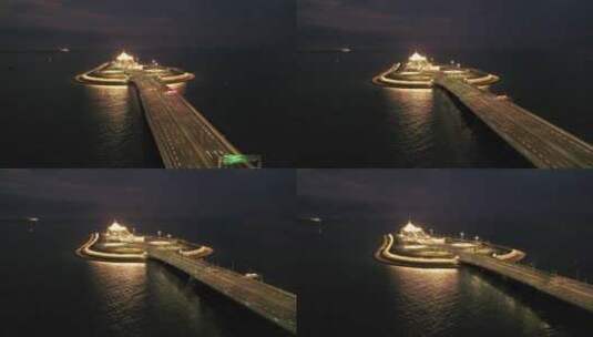 港珠澳大桥03高清在线视频素材下载