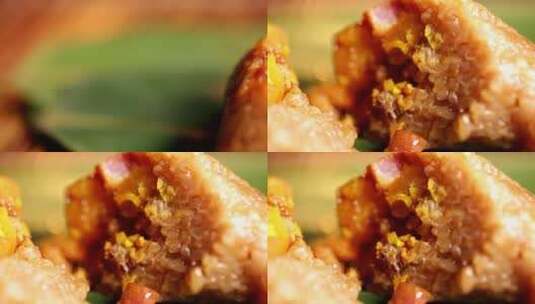 端午 粽子叶 苇叶 食品安全 包粽子高清在线视频素材下载