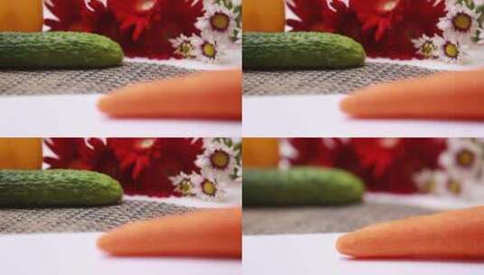 健康蔬菜胡萝卜高清在线视频素材下载