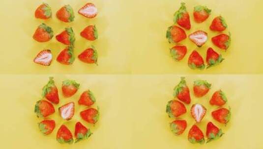 丹东99牛奶草莓高清在线视频素材下载