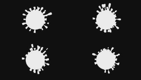 病毒合成高清在线视频素材下载