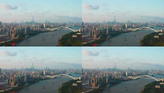 上海卢浦大桥高清在线视频素材下载