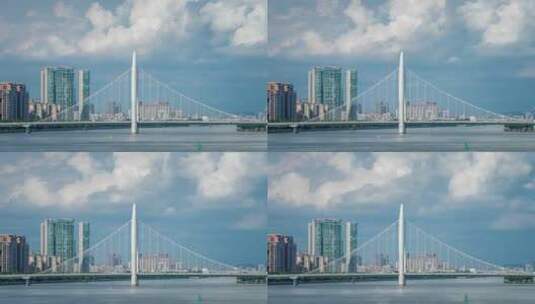 【正版素材】广州猎德大桥3高清在线视频素材下载
