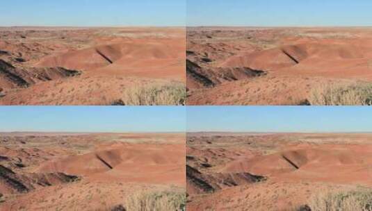 红色沙漠景观高清在线视频素材下载
