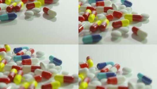药物胶囊药品高清在线视频素材下载