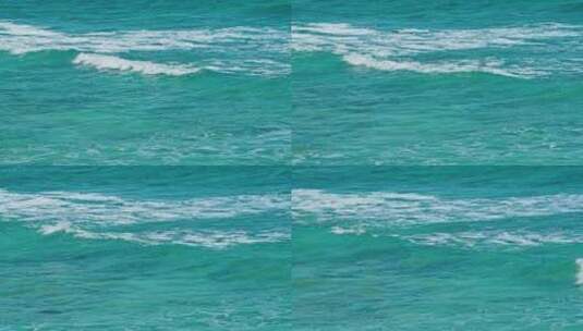 蔚蓝大海海浪慢镜头高清在线视频素材下载