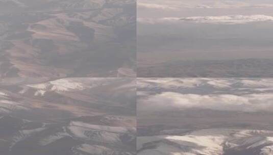 高清竖屏新疆航拍天山山脉（合集）高清在线视频素材下载