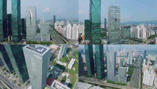 深圳能源大厦高清在线视频素材下载