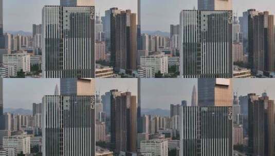 深圳南山区软件产业园 地标景色高清在线视频素材下载