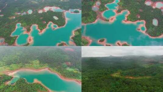 石林长湖风景区高清在线视频素材下载