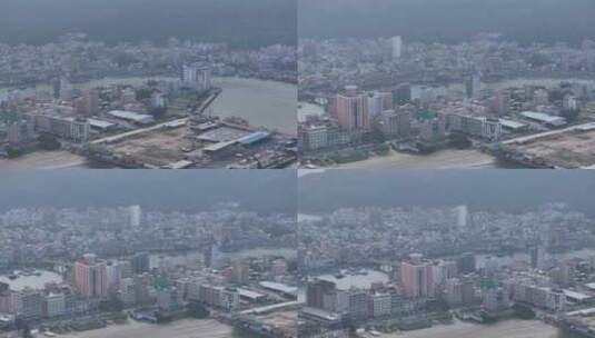 惠州双月湾航拍高清在线视频素材下载