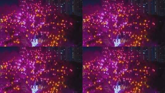 沈阳春节节日氛围装扮高清在线视频素材下载