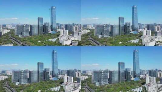 广东深圳城市风光航拍【4K60】高清在线视频素材下载