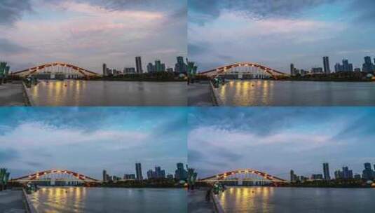 广东顺德东平桥高清在线视频素材下载
