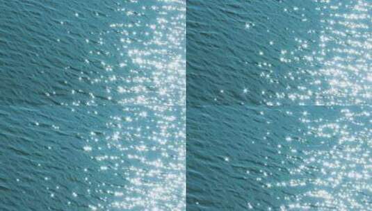 波光粼粼绿色水面 阳光洒在水面 1663高清在线视频素材下载