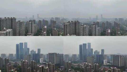 航拍城市建筑空镜-4k高清在线视频素材下载