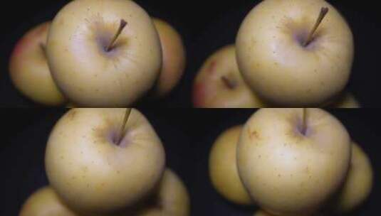 水果苹果梨黄香蕉苹果秋季苹果高清在线视频素材下载