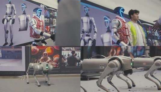 机器人大会高清在线视频素材下载