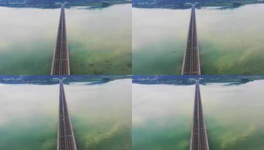 苏州太湖大桥航拍01高清在线视频素材下载