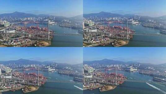香港港口高清在线视频素材下载