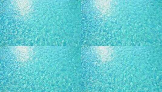 泳池水面蓝色高清在线视频素材下载