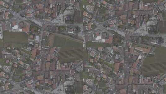 意大利南蒂罗尔特伦托萨洛诺的鸟瞰图。高清在线视频素材下载