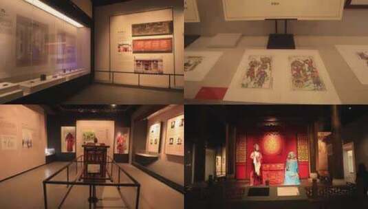 梅州中国客家博物馆、客家公园高清在线视频素材下载